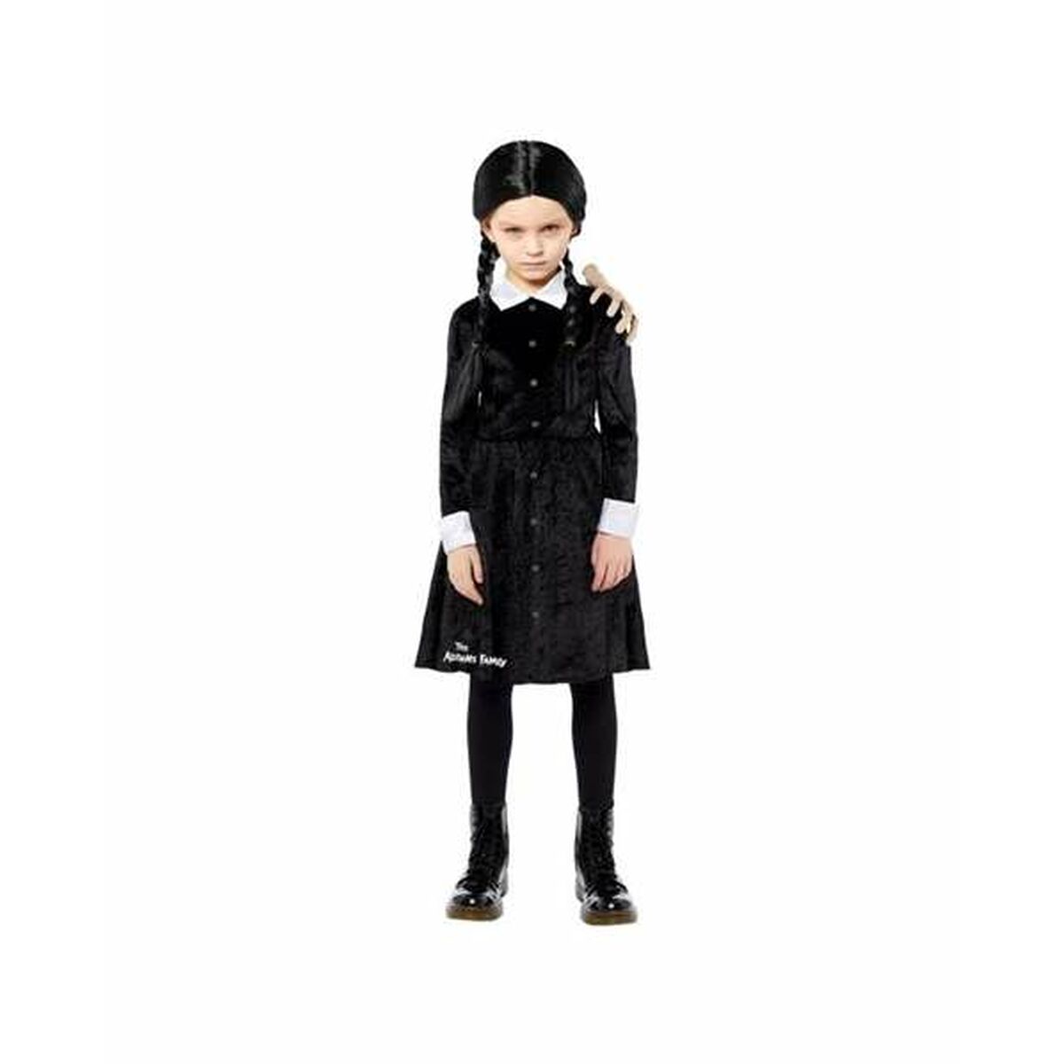 Costume for Children Wednesday Addams 8-10 Years-0