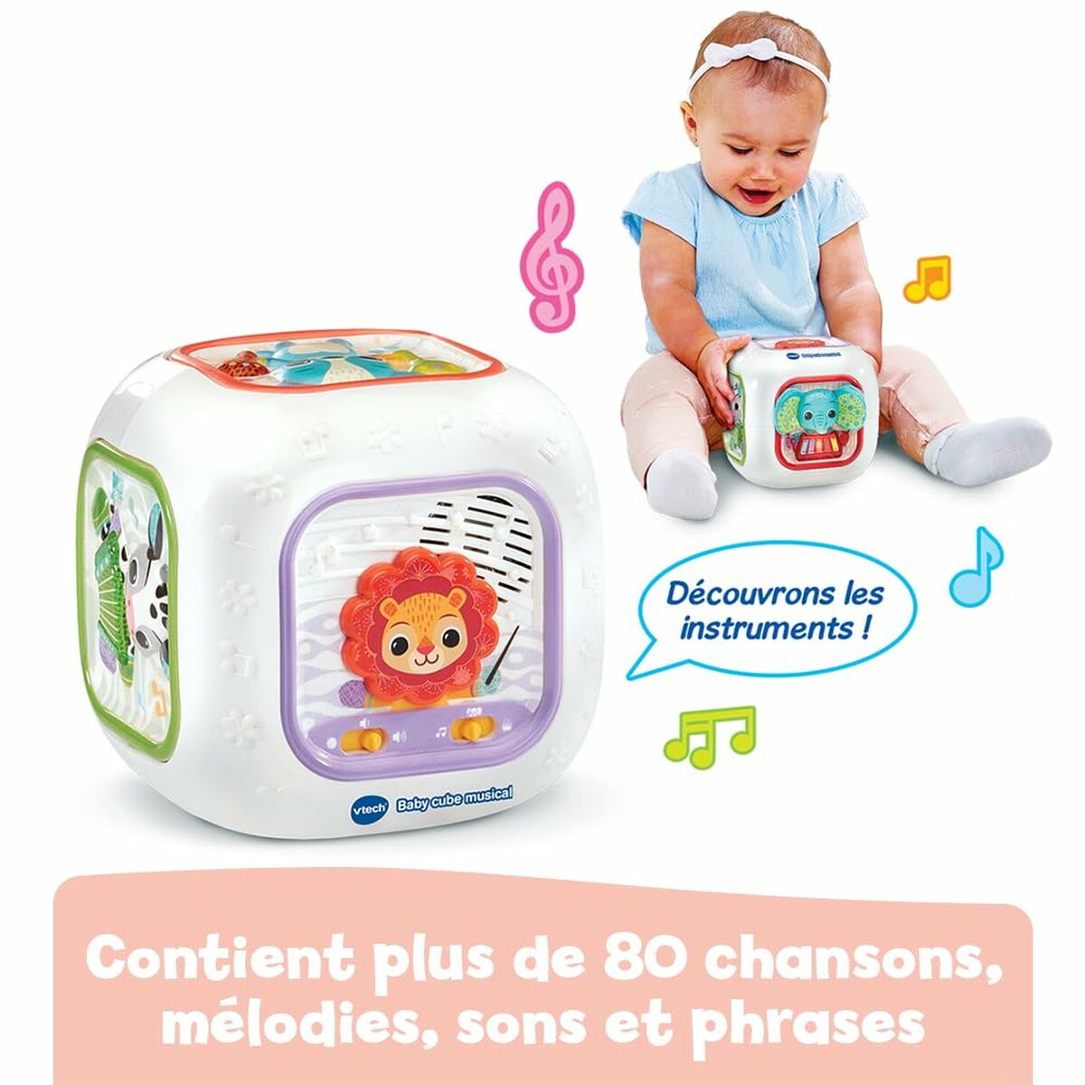Wooden Game Vtech Baby-5