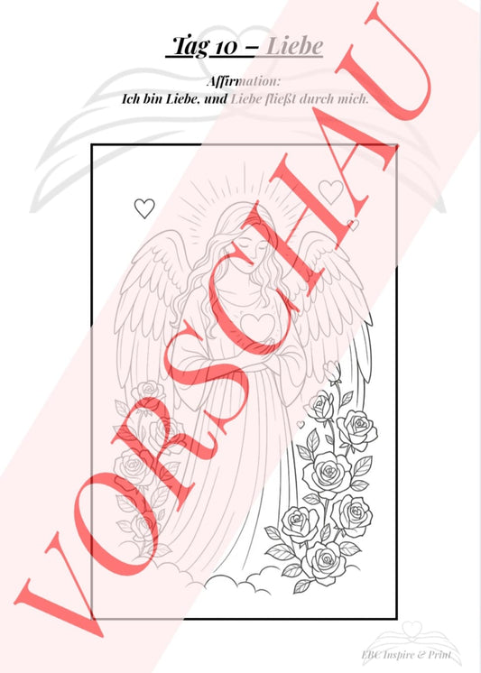 Engel-Malbuch Lichtzeit – 21 Tage Licht & Ruhe - PDF Download"